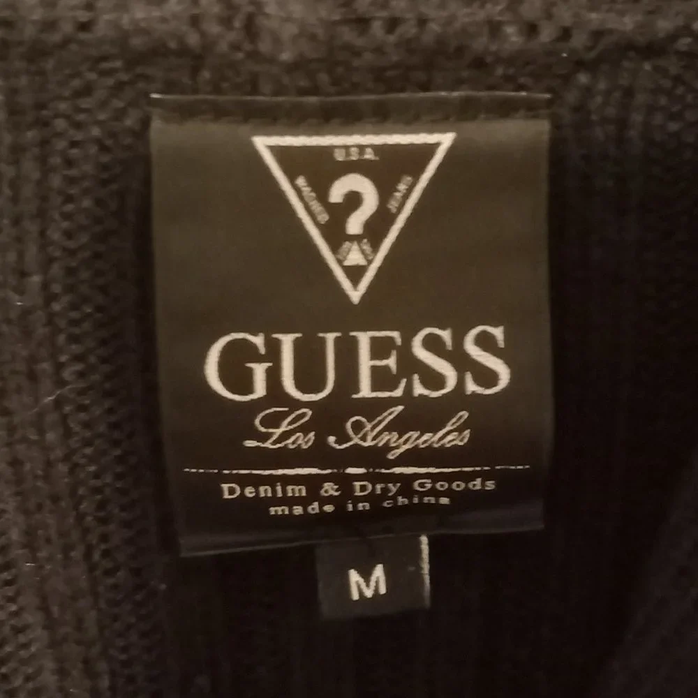 thick Guess cotton cardigan - Picture 2 of 3